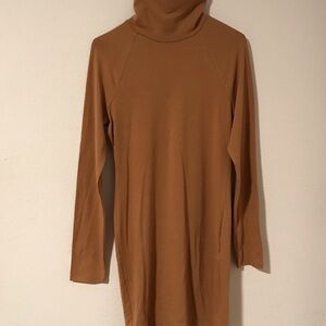 NWT Tan Long Sleeve Dress